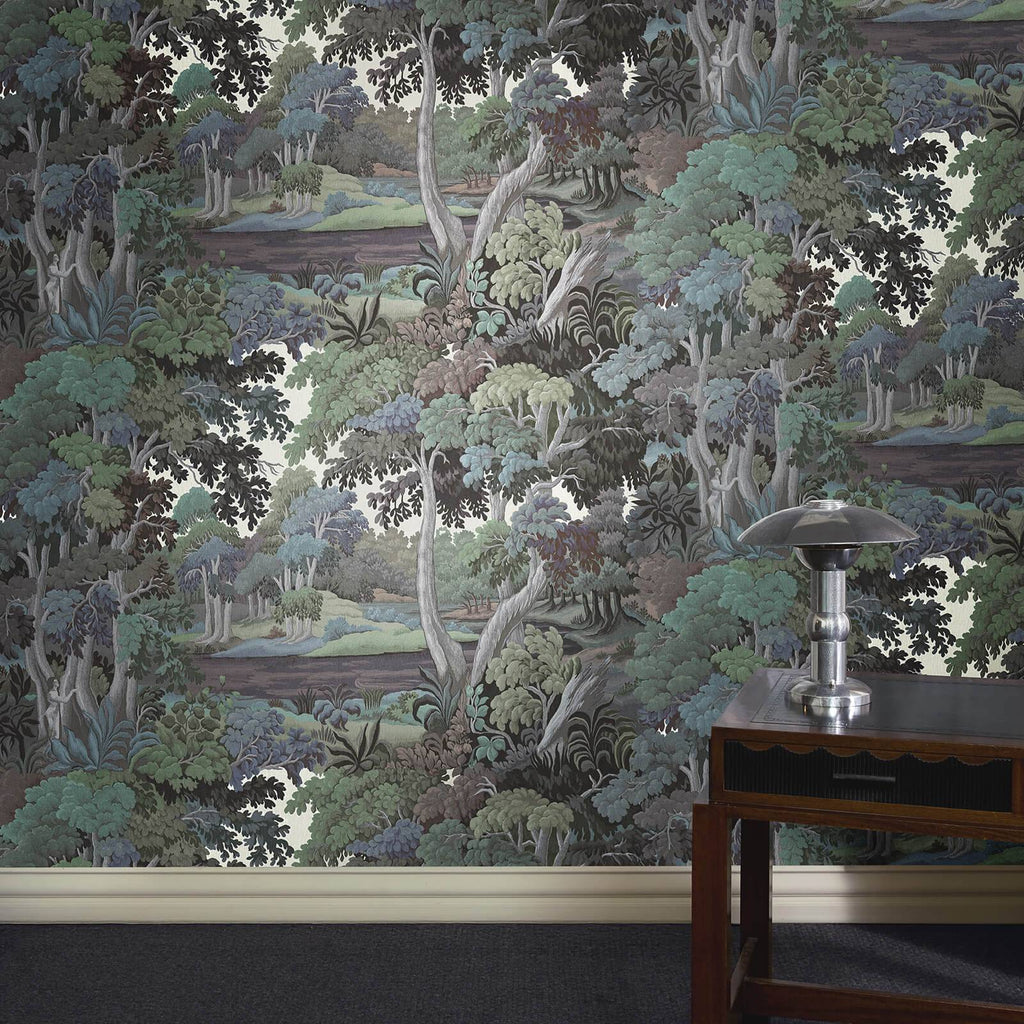 The Tropic Ledger | Amazonite Luxe — hung-wall roomshot