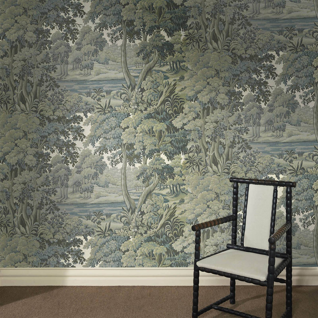 The Tropic Ledger | Sage Luxe — hung-wall roomshot