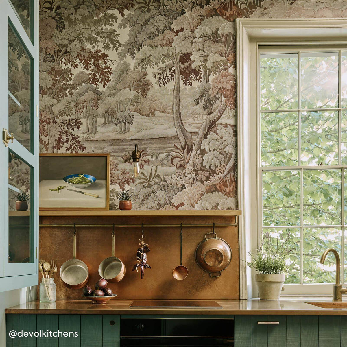 The Tropic Ledger | Tobacco Luxe — hung-wall roomshot
