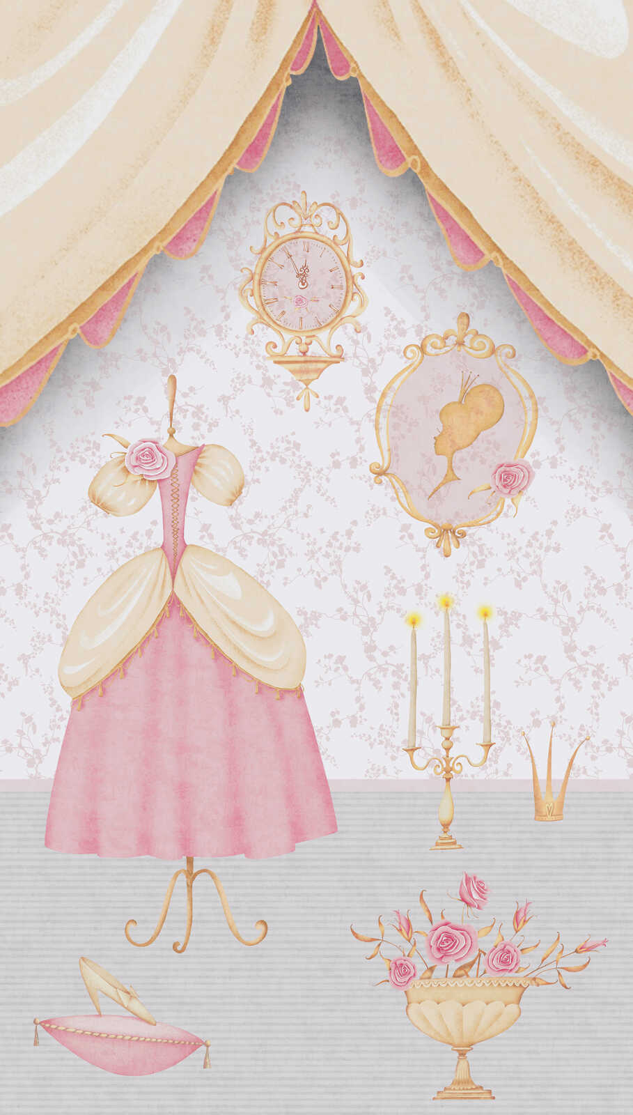 The Enchanted Ballerina | Rose Gown & Floral Luxe