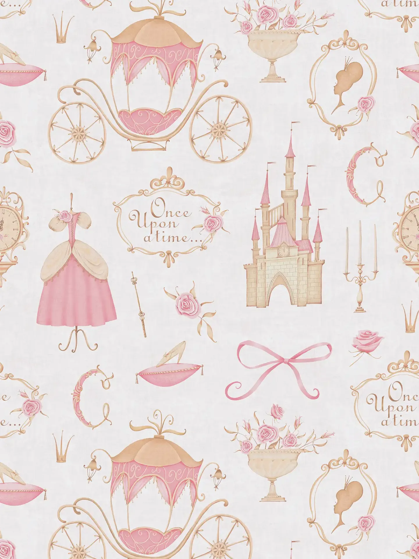 The Fairytale Carriage | Rose Gold & Cream Luxe