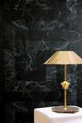 The Versace Greek Key | Charcoal Onyx Luxe