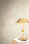 The Versace Medallion | Cream, Beige & Warm Brown Luxe