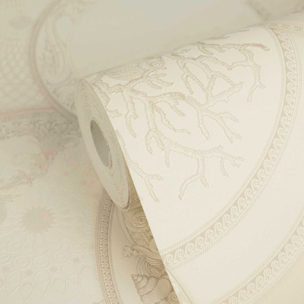 The Versace Medallion | Cream, Beige & Warm Brown Luxe