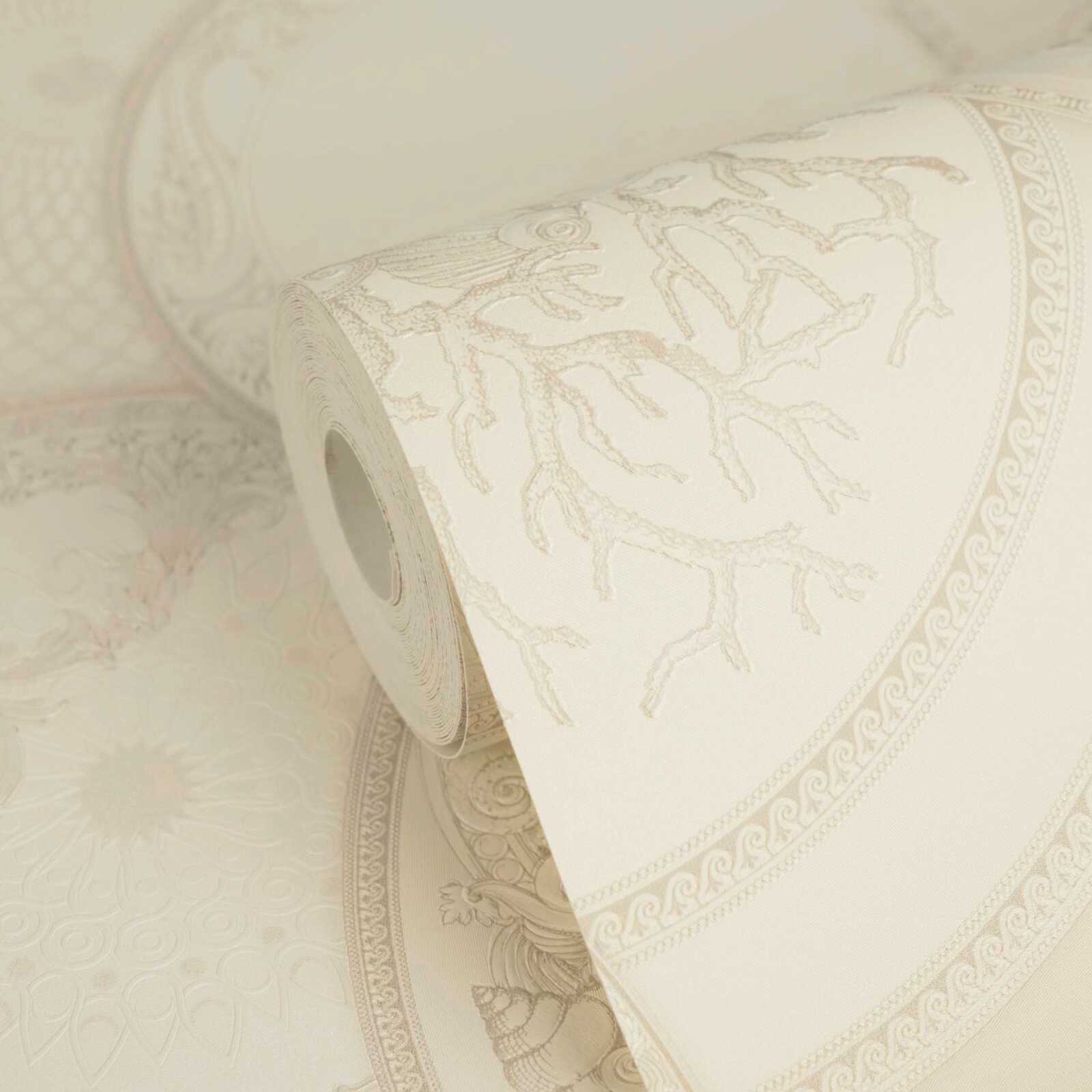 The Versace Medallion | Cream, Beige & Warm Brown Luxe