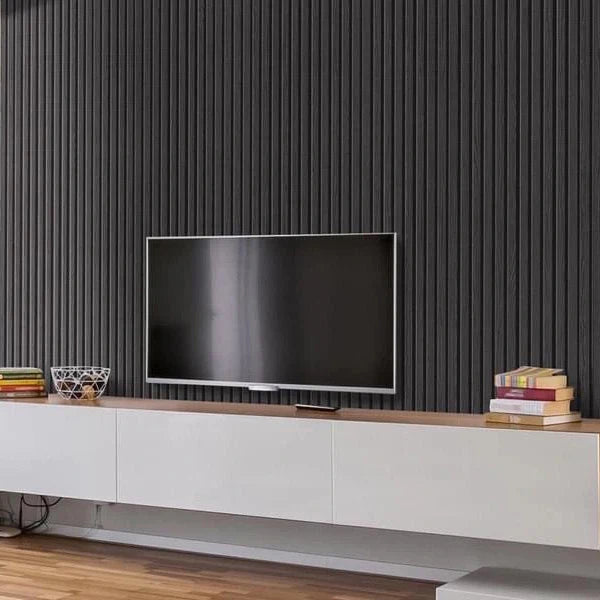 Dark Charcoal Acoustic Wall Panels