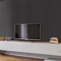 Dark Charcoal Acoustic Wall Panels