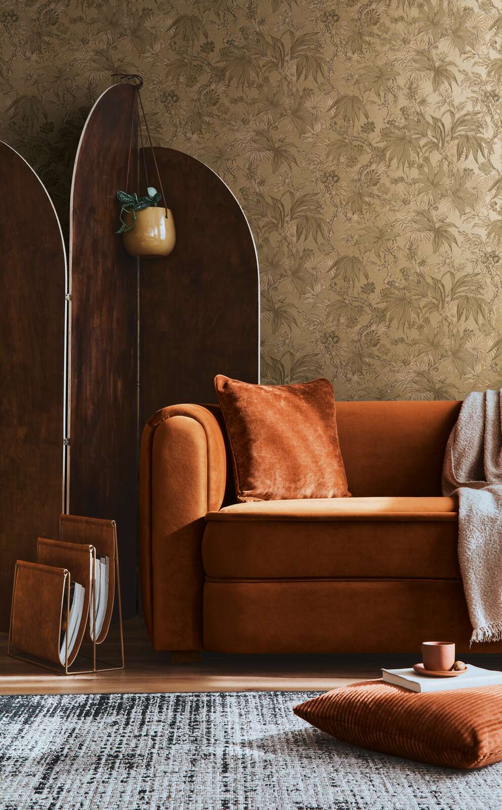 The Imperial Palm | Gilded Bronze & Mocha Luxe