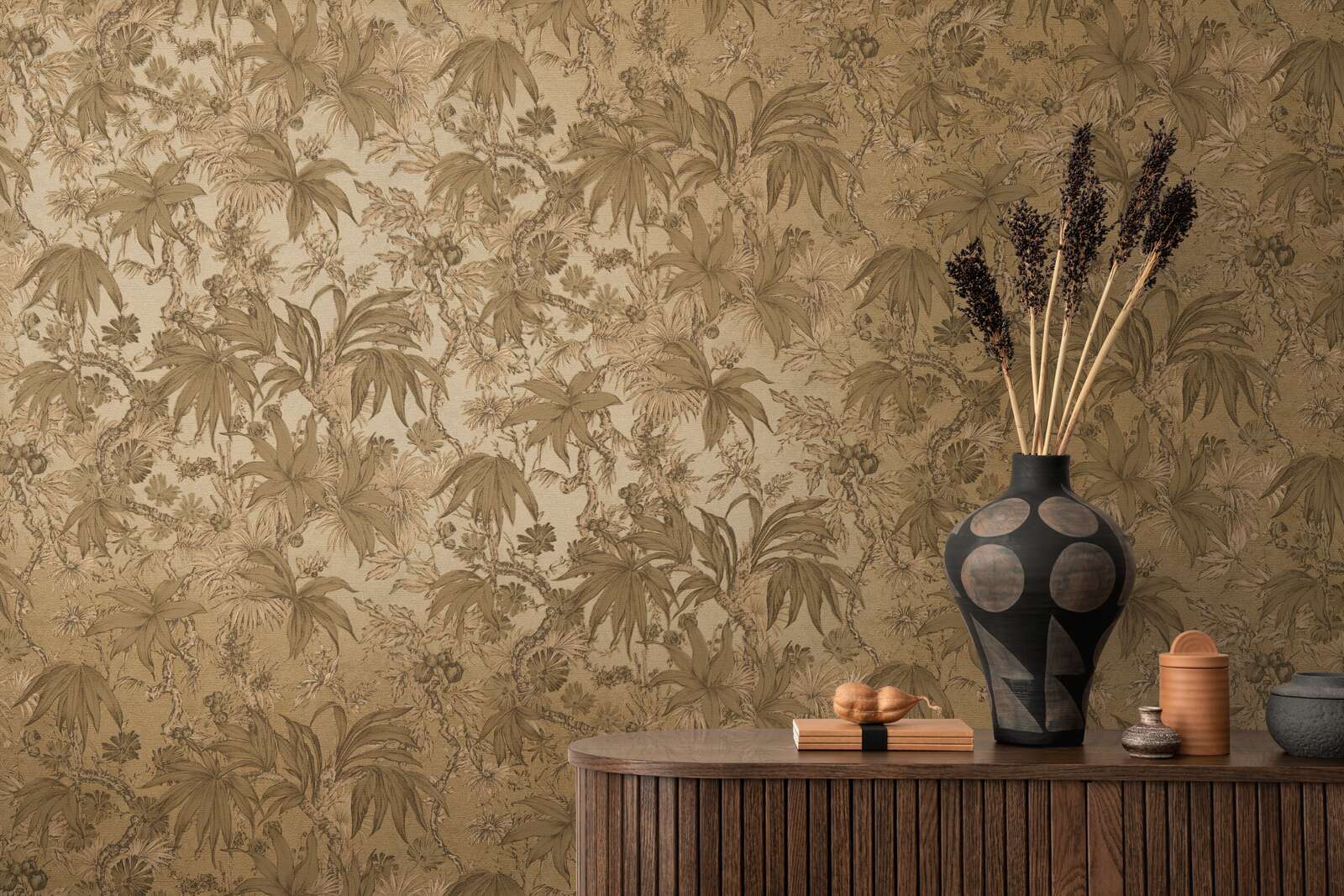 The Imperial Palm | Gilded Bronze & Mocha Luxe
