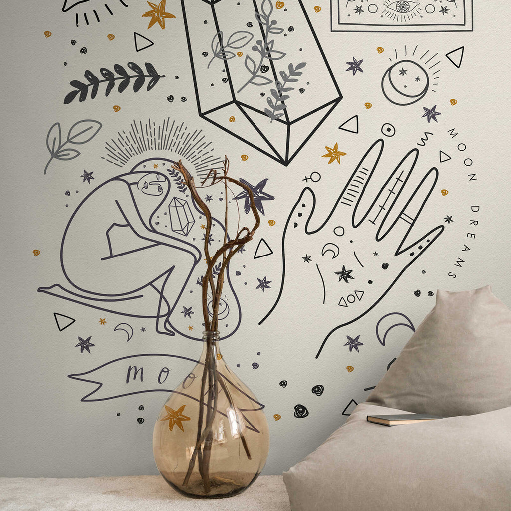 The Celestial Mystic | Gilded Ochre & Ink Luxe