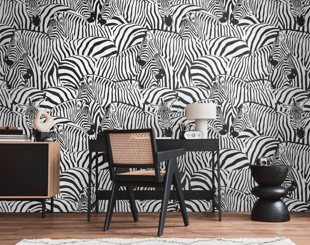 The Serengeti Zebra | Monochromatic Luxe