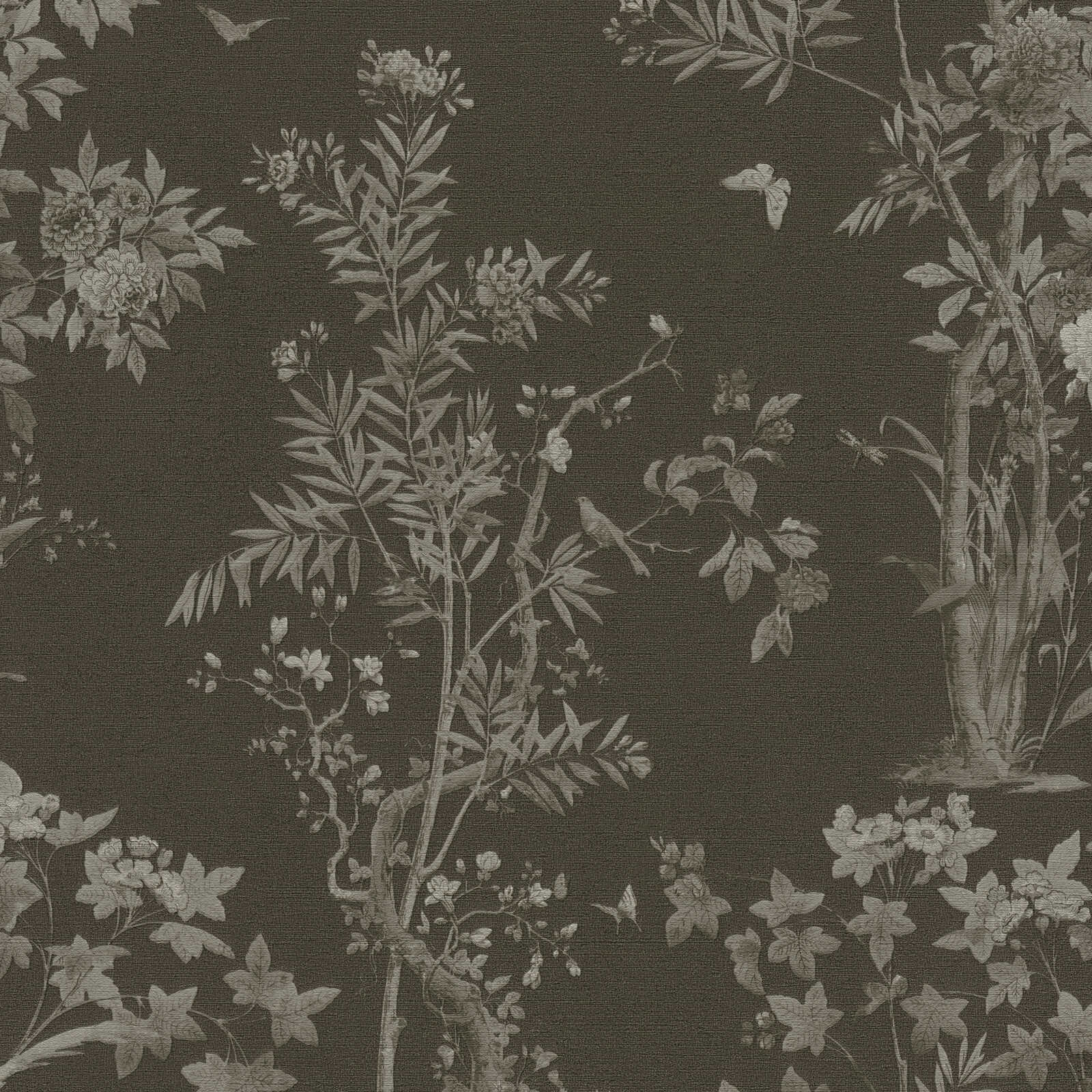 The Windsor Chinoiserie | Midnight Forest & Shimmering Sage Luxe
