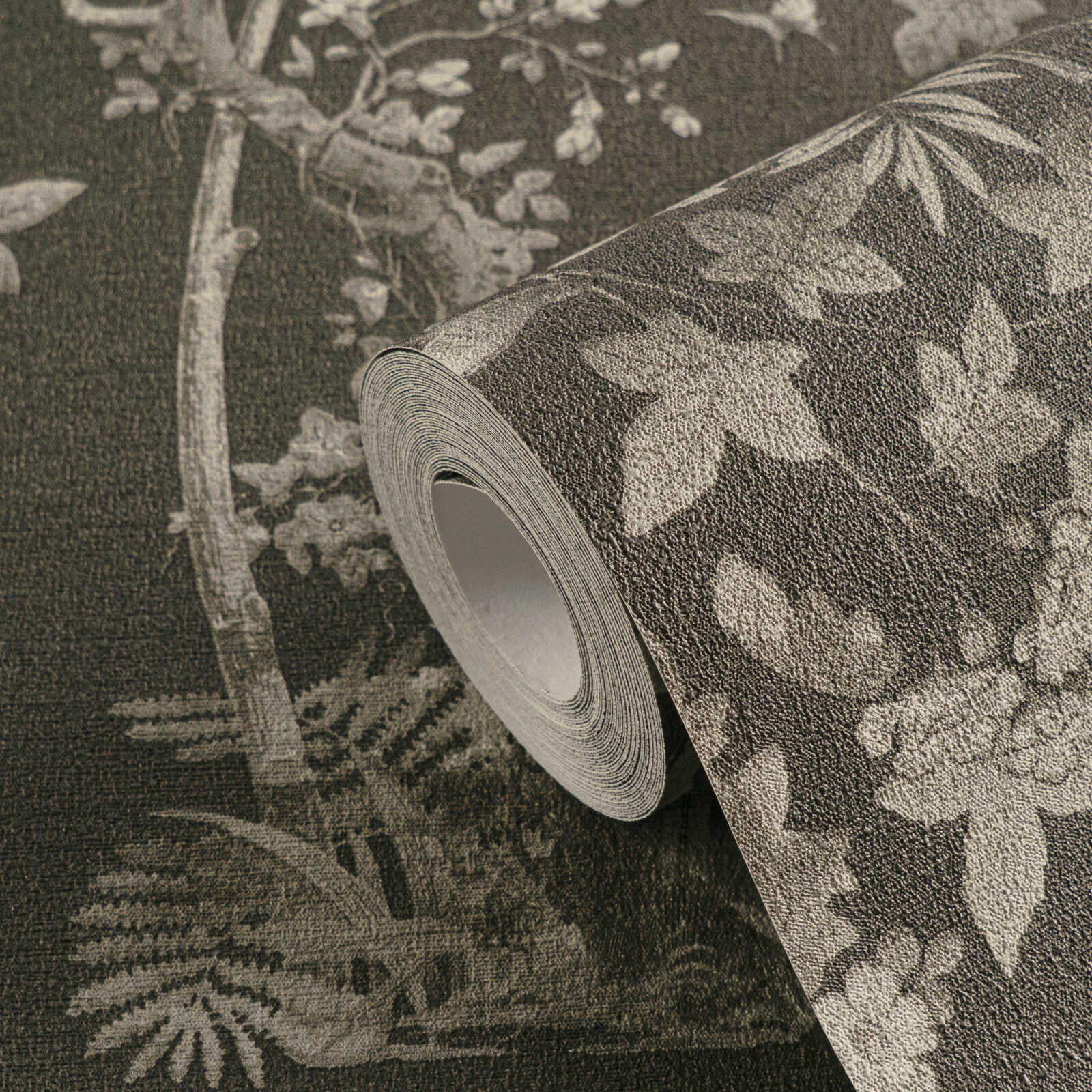 The Windsor Chinoiserie | Midnight Forest & Shimmering Sage Luxe