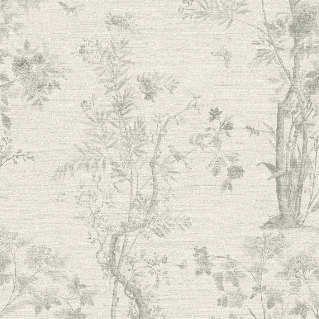 The Windsor Chinoiserie | Alabaster & Shimmering Champagne Luxe