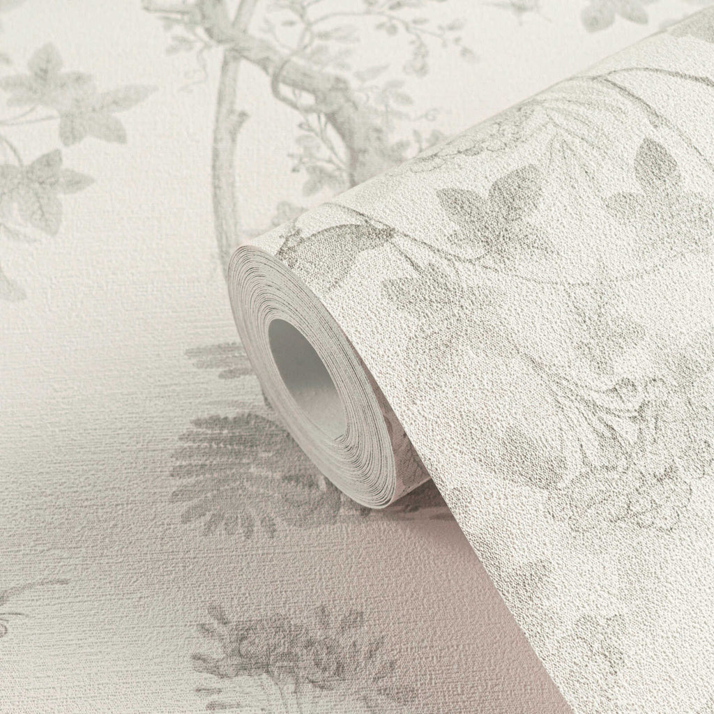 The Windsor Chinoiserie | Alabaster & Shimmering Champagne Luxe
