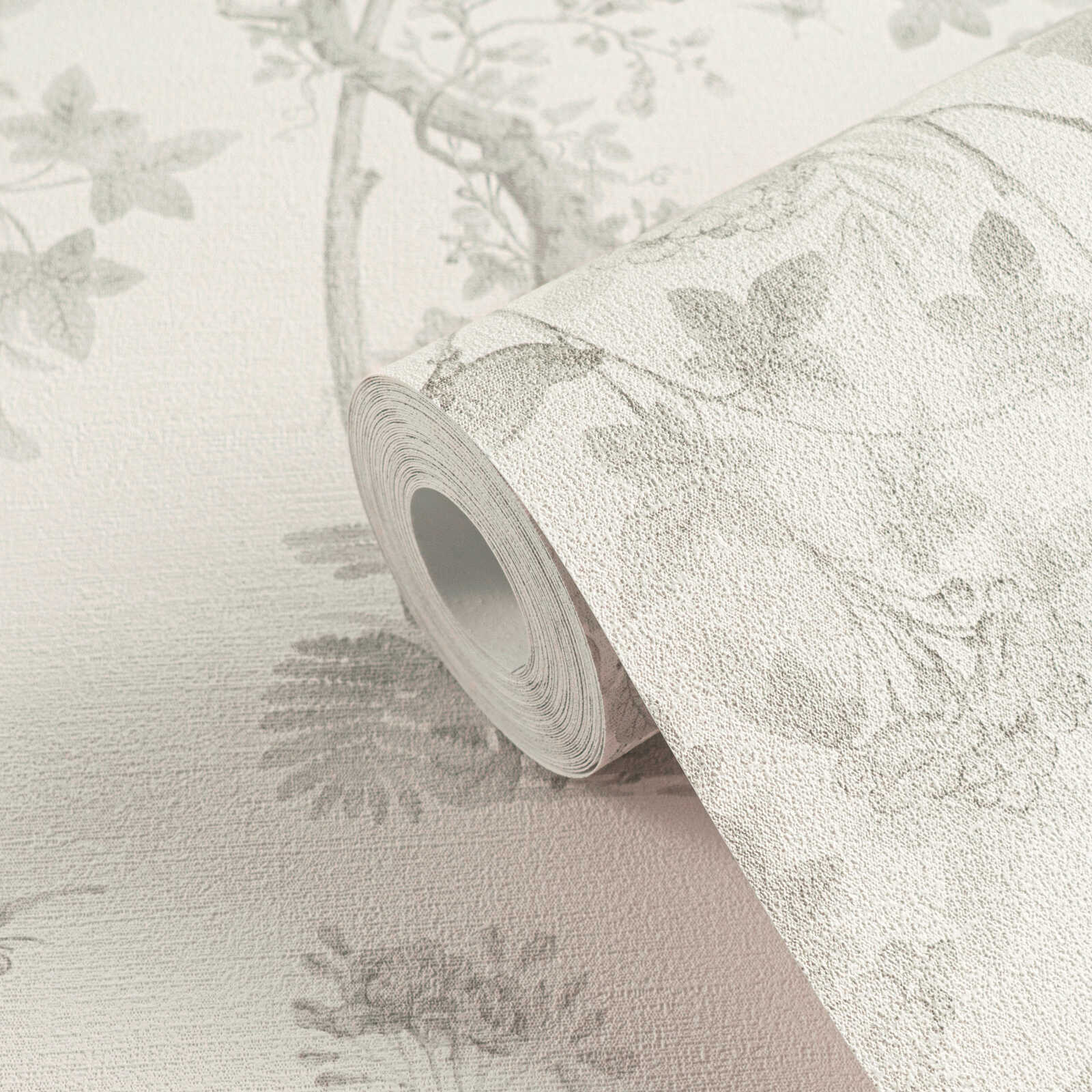 The Windsor Chinoiserie | Alabaster & Shimmering Champagne Luxe